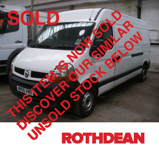 2005 RENAULT MASTER DC120 in Cars and Light Vans Rigid