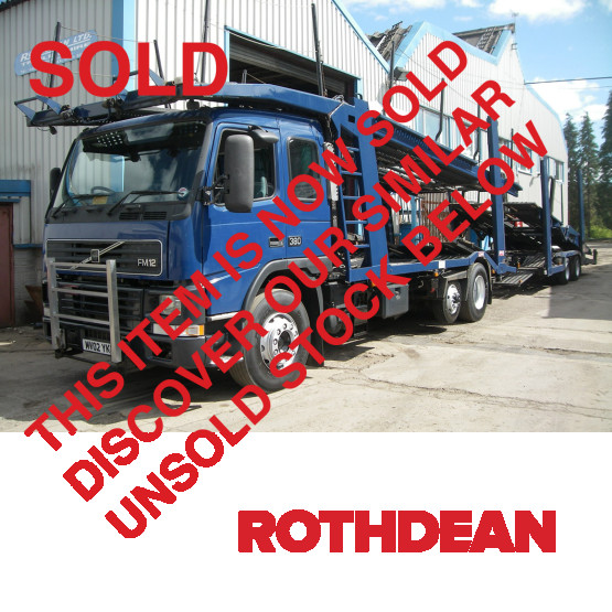 2002 VOLVO FM12-380 CAR TRANSPORTER in Other Rigid Vehicles