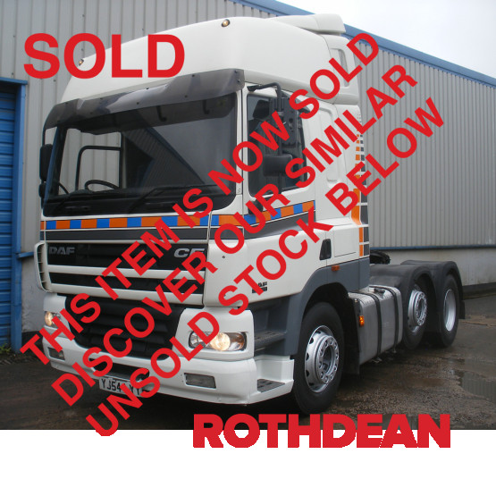 2004 DAF CF85-430 in 6x2 Tractor Units