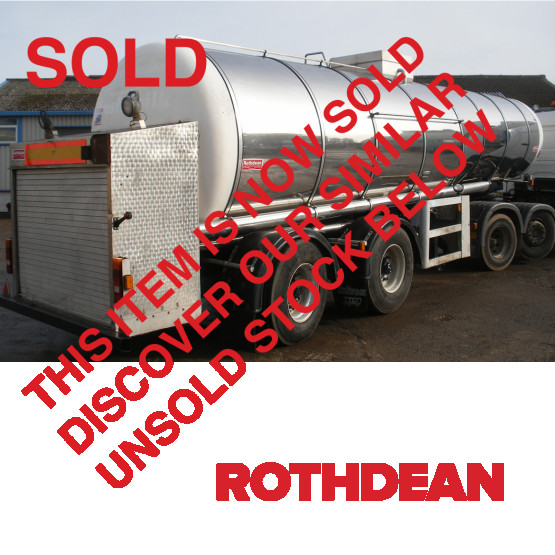 1997 ROS ROCA MILK STEP in Food & Chemical Tankers Trailers