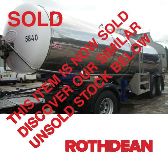1995 ROS ROCA MILK STEP in Food & Chemical Tankers Trailers