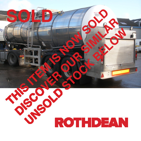 1995 ROS ROCA MILK STEP in Food & Chemical Tankers Trailers