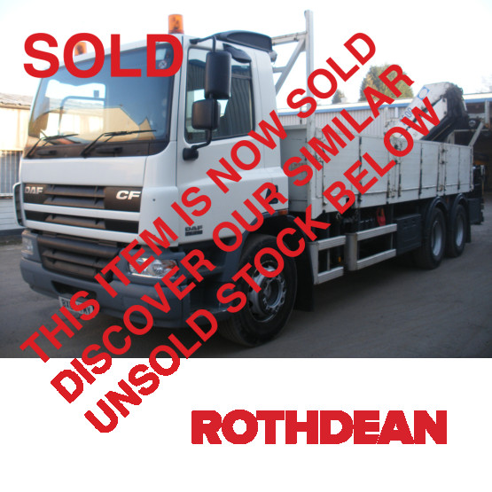 2004 DAF CF75-310 in Flatbed/Beavertail Rigid Vehicles