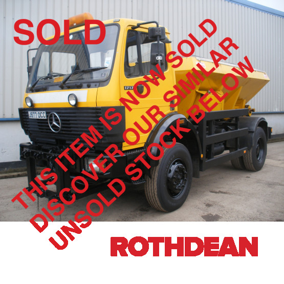 1991 MERCEDES 1717 C/W GRITTER BODY in Other