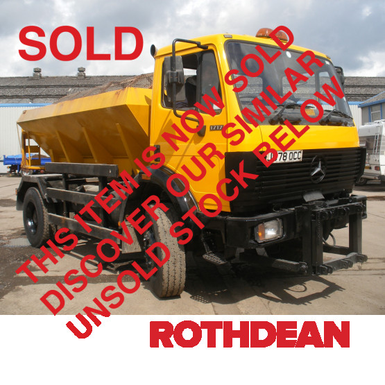 1992 MERCEDES 1717 C/W GRITTER BODY in Other