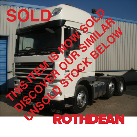 2008 DAF XF105-460 SUPER SPACE in 6x2 Tractor Units