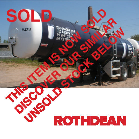 1996 ROS ROCA MILK STEP in Food & Chemical Tankers Trailers