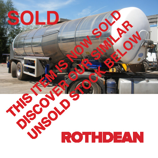 1995 ROS ROCA MILK STEP in Food & Chemical Tankers Trailers