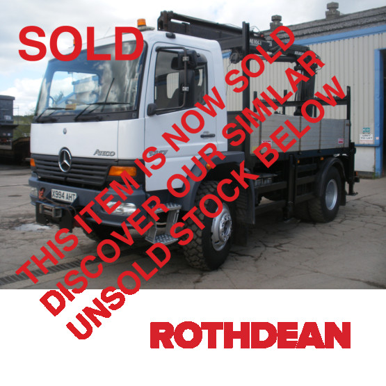 2001 MERCEDES ATEGO 1317 in Flatbed/Beavertail Rigid Vehicles