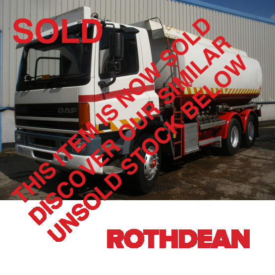2000 DAF CF75-290 in Tank Rigid Vehicles