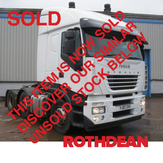 2007 IVECO STRALIS 450 EURO 4 in 6x2 Tractor Units