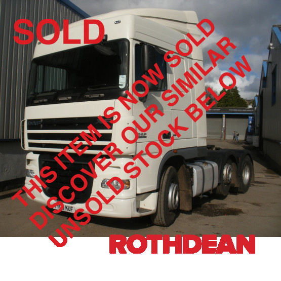 2008 DAF XF105-460 SPACE CAB in 6x2 Tractor Units