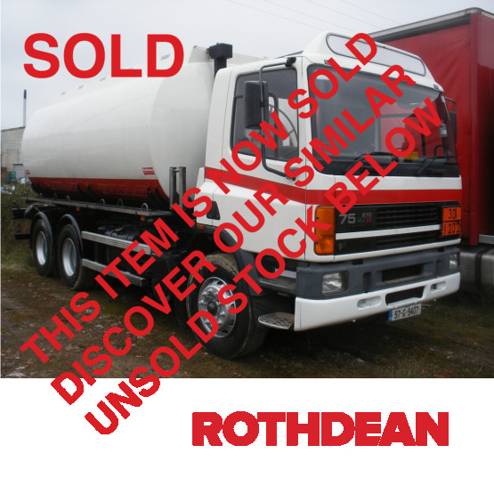1997 DAF CF75-290 in Tank Rigid Vehicles