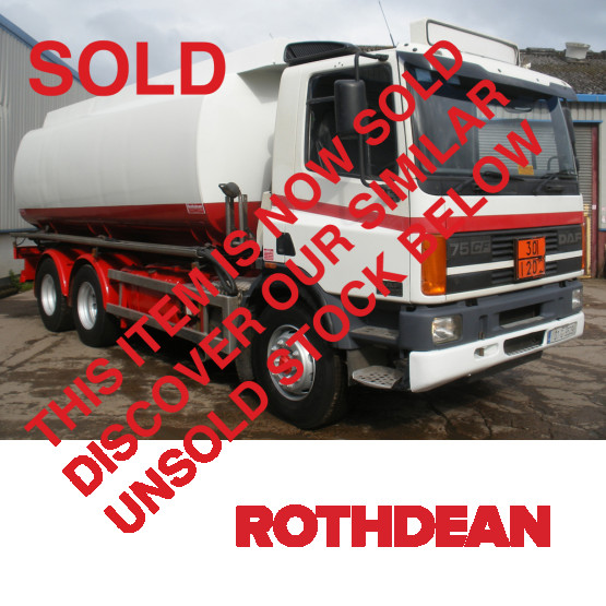 2001 DAF CF75-290 in Tank Rigid Vehicles