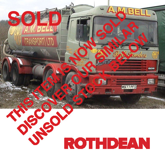 1995 ERF EC10 325 in Tank Rigid Vehicles