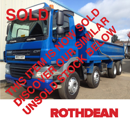 2008 DAF CF85-360 in Tippers Rigid Vehicles - Rothdean - suppliers of ...