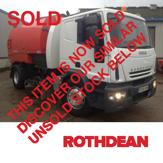 2008 IVECO EUROCARGO / JOHNSTON VT800 ROAD SWEEPER in Other