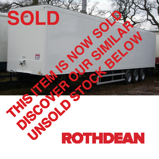 2001 SDC BOX in Box Trailers Trailers
