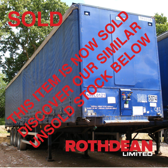 2000 Cartwright CST 38A in Curtain Siders Trailers