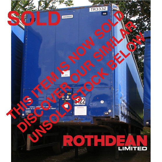 2000 Cartwright  in Curtain Siders Trailers