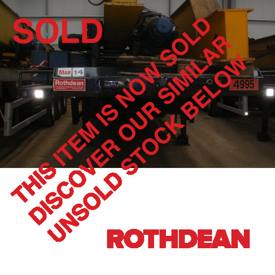 1995 Montracon low loader in Flat Trailers Trailers