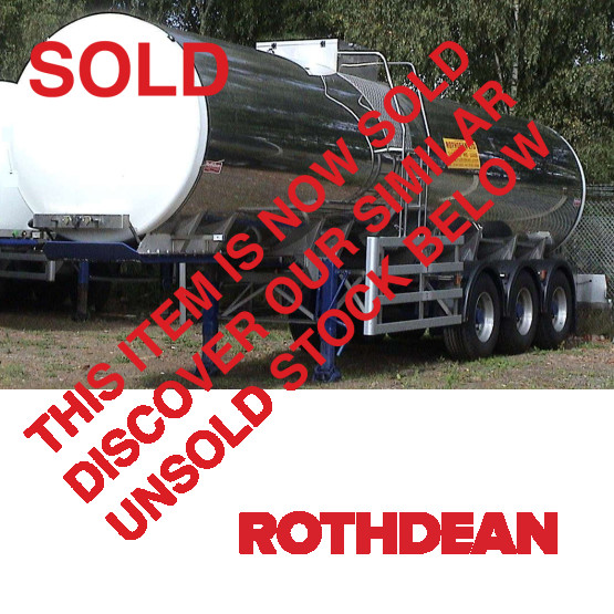 2005 Rothdean MILK in Food & Chemical Tankers Trailers