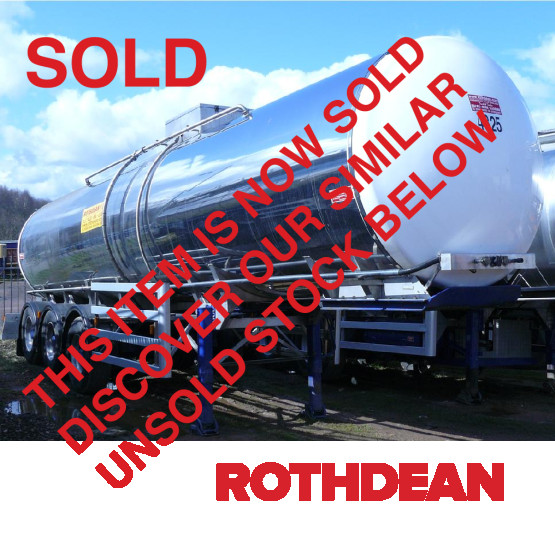 2007 Rothdean MILK in Food & Chemical Tankers Trailers