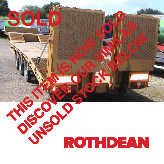 1990 Van Hool LOWLOADER in Other Trailers