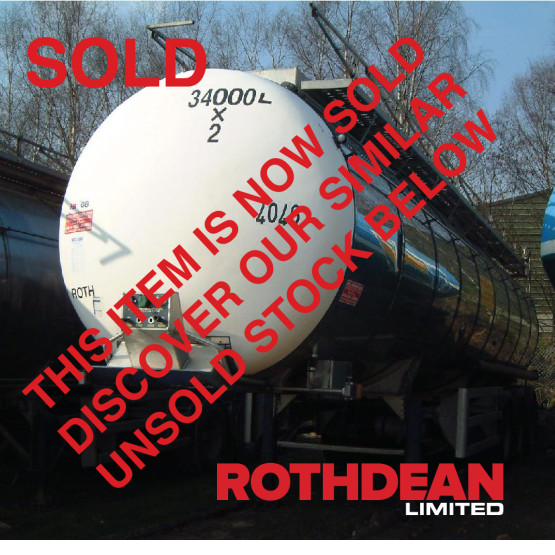 2002 Rothdean G.P in Food & Chemical Tankers Trailers