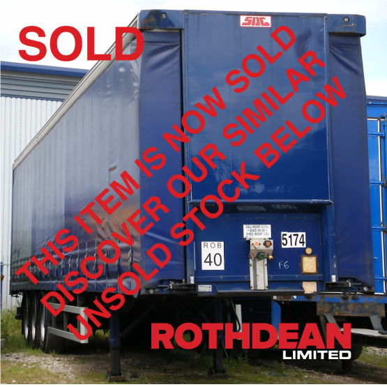 2002 SDC  in Curtain Siders Trailers