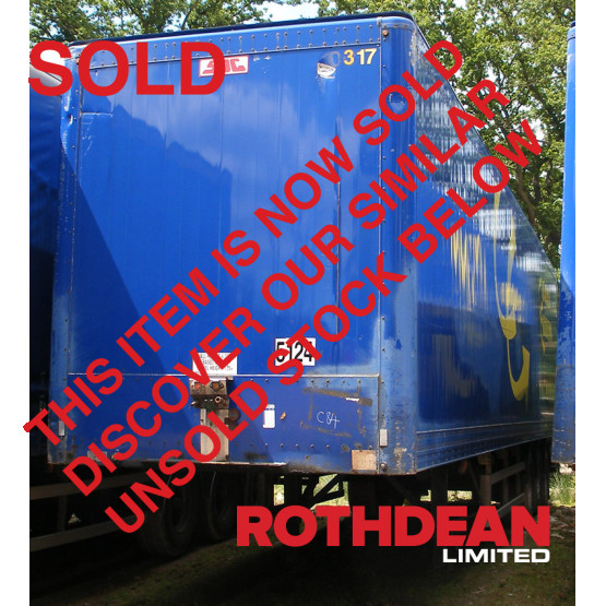 2001 SDC BOX in Box Trailers Trailers