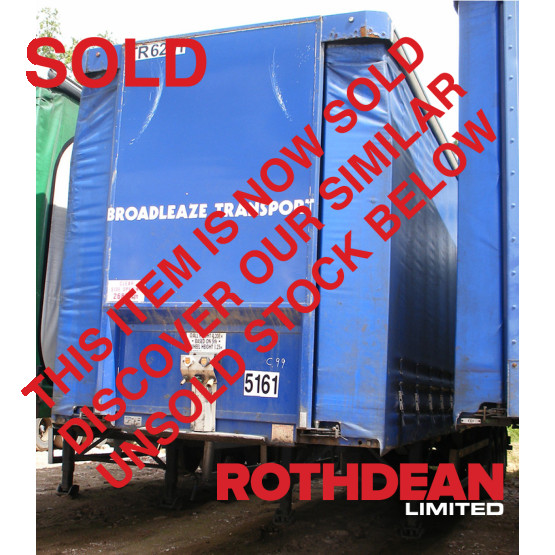 2002 SDC 4.2m in Curtain Siders Trailers