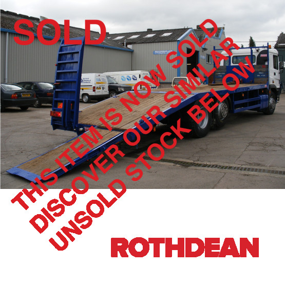 2000 ERF EC8.28 in Flatbed/Beavertail Rigid Vehicles