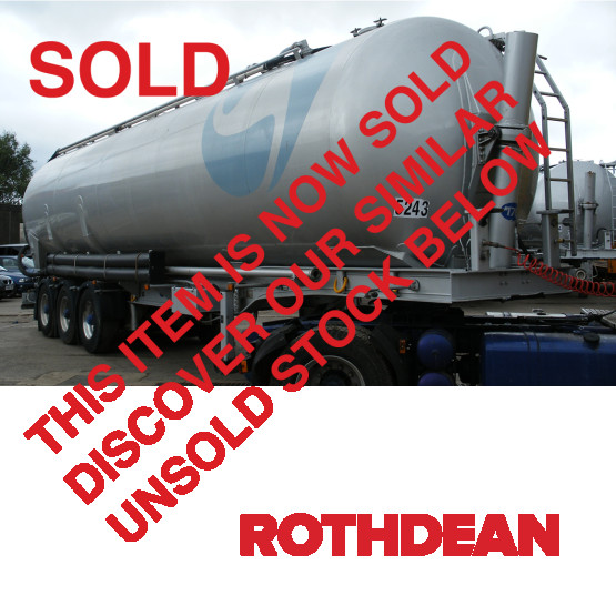 1994 Crane Freuhauf ALLOY TIPPING in Powder Tankers Trailers