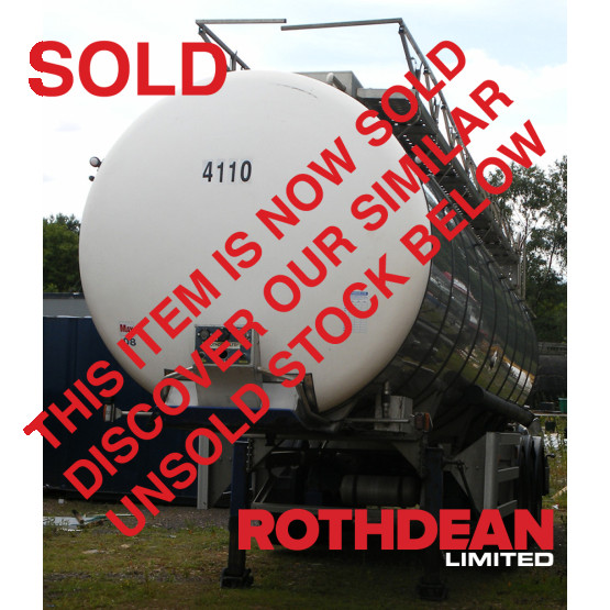2002 Rothdean G.P in Food & Chemical Tankers Trailers