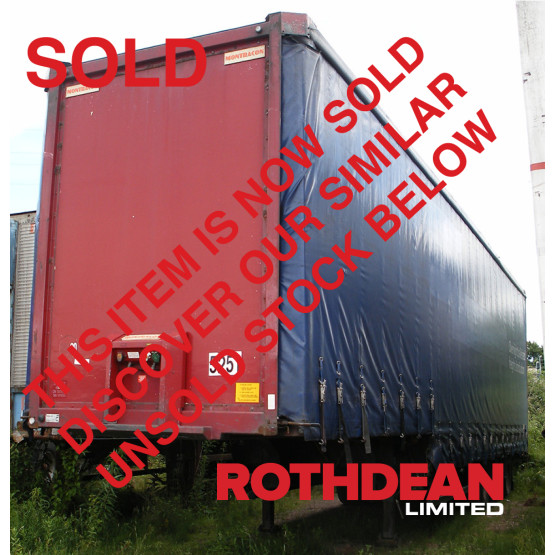 2000 Montracon DOUBLE DECK in Curtain Siders Trailers