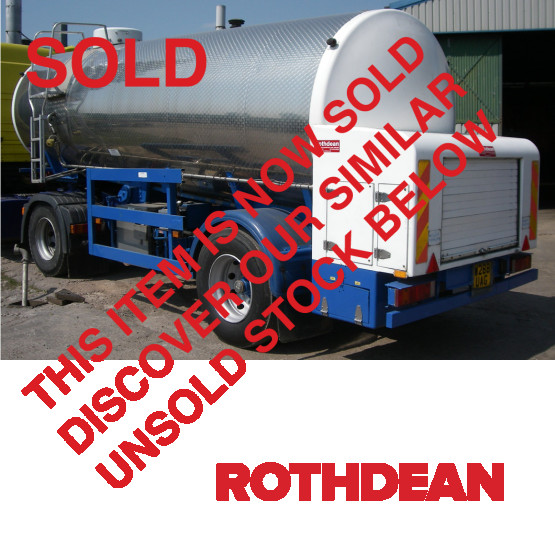 1994 MASSEY MILK in Food & Chemical Tankers Trailers