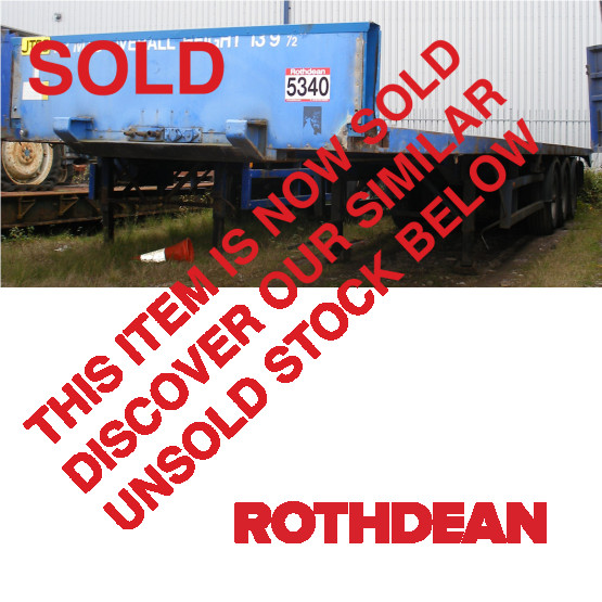 1989 Crane Freuhauf FLAT in Other Trailers