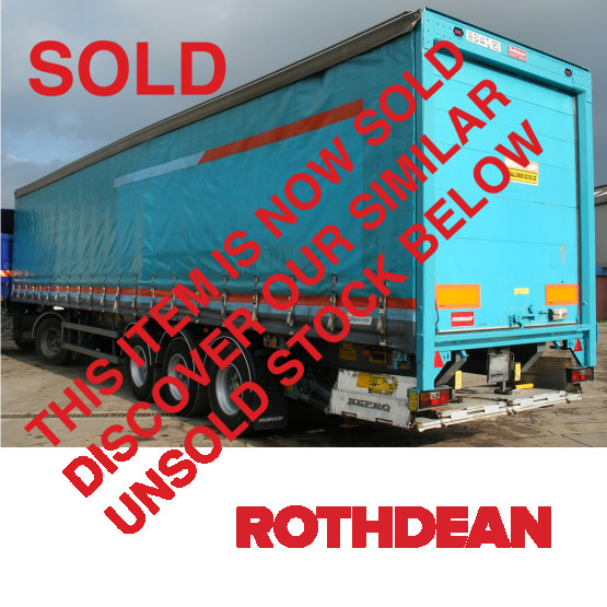 1999 Crane Freuhauf 44\' STRAIGHT in Curtain Siders Trailers