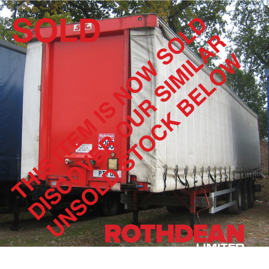 2000 SDC  in Curtain Siders Trailers