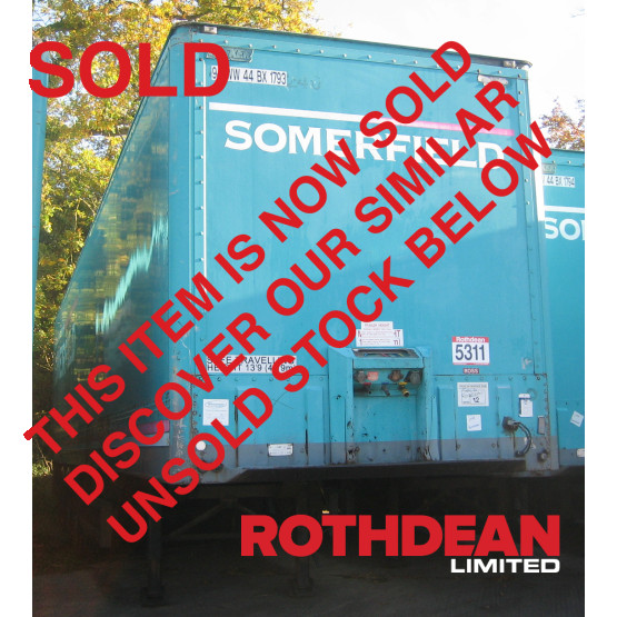 1994 Tasker BOX 44\' in Box Trailers Trailers