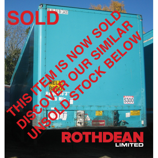 1999 Crane Freuhauf BOX 44\\\' in Box Trailers Trailers