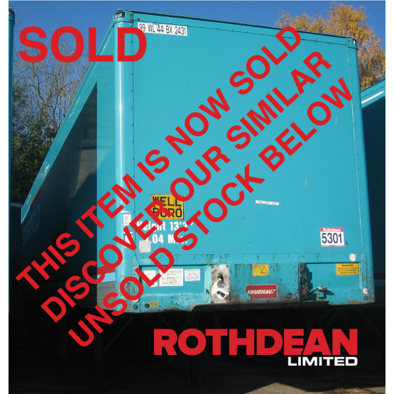 1999 Crane Freuhauf BOX 44\\\' in Box Trailers Trailers