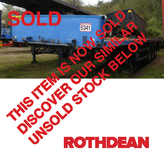 1989 Crane Freuhauf FLAT in Other Trailers