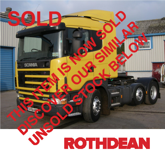 2002 SCANIA R124-420 in 6x2 Tractor Units