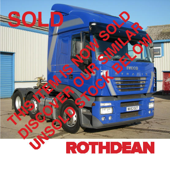 2004 IVECO STRALIS in 6x2 Tractor Units