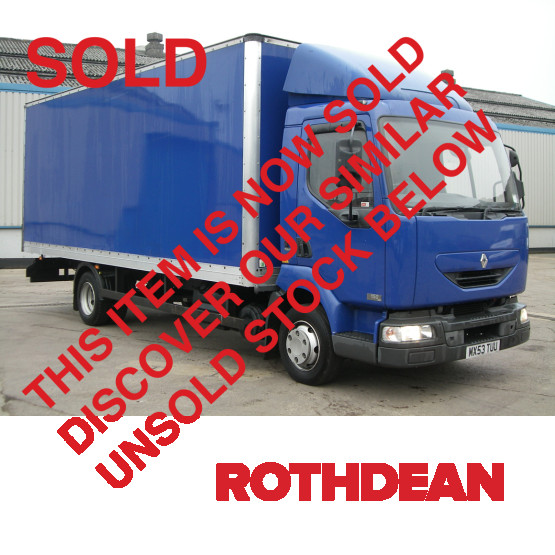 2003 RENAULT MIDLUM 150 DCI in Box Vans Rigid Vehicles