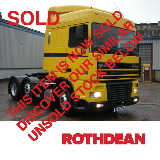 2002 DAF 95XF430 in 6x2 Tractor Units