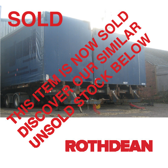 2000 Tinsley DRAWBAR in Curtain Siders Trailers