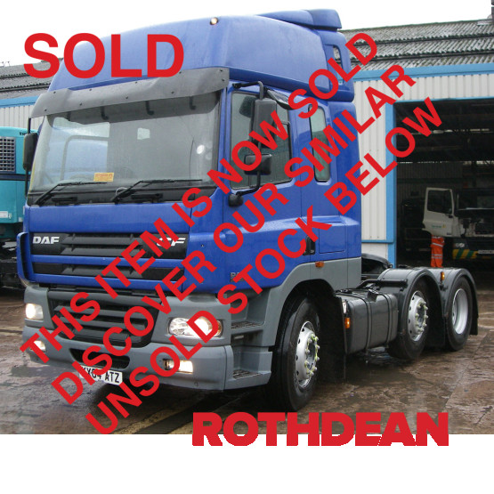 2004 DAF 85CF430 in 6x2 Tractor Units